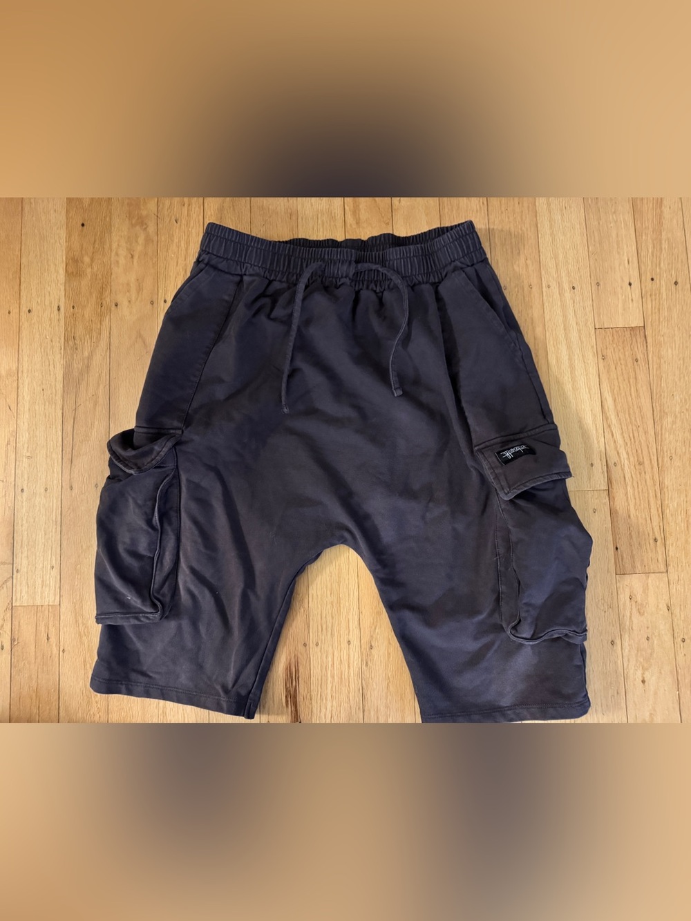 Yporque Kids Cargo Sweatshorts with Drawstring Waist